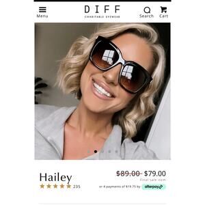 Diff Hailey Sunglasses ***NEW***